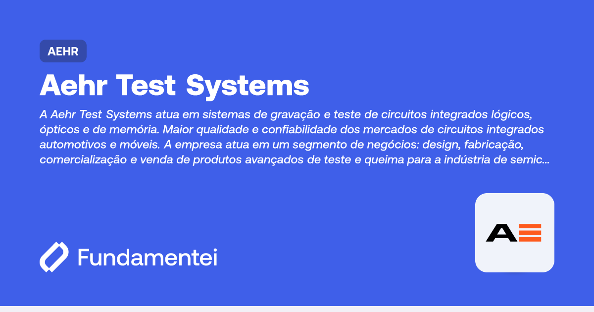 AEHR - Aehr Test System | Fundamentei