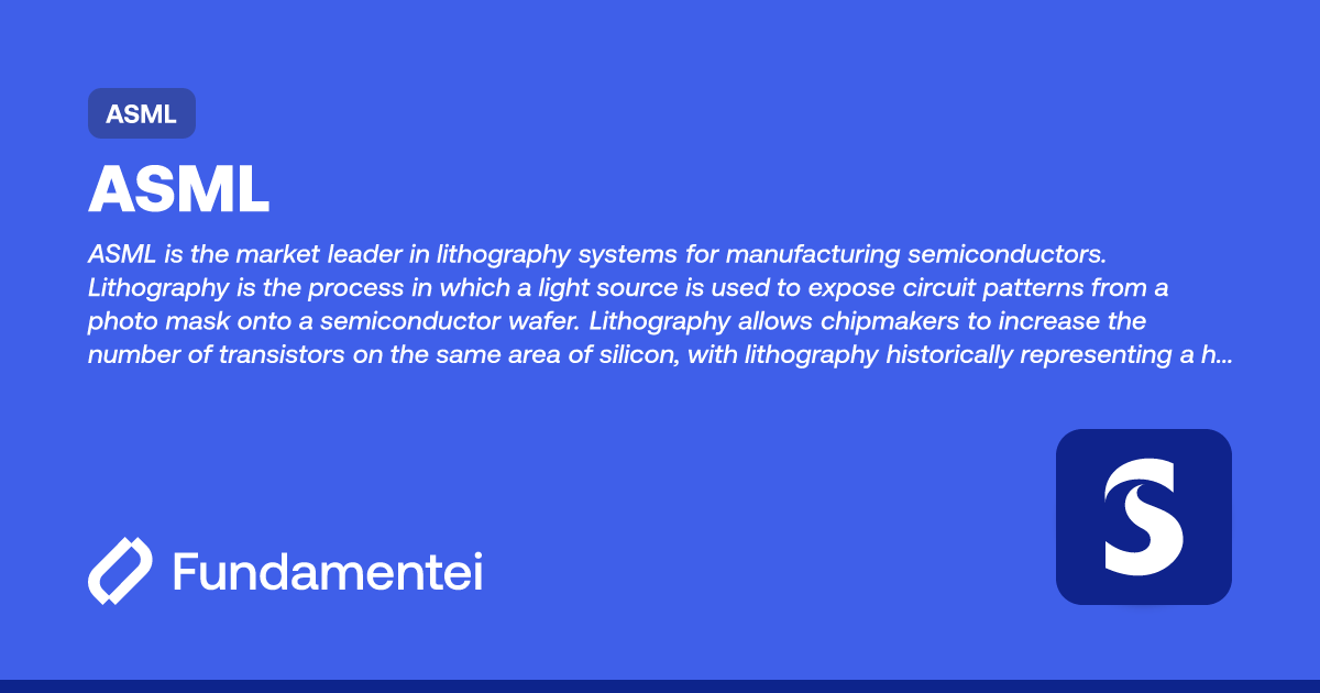 ASML - Market Cap | Fundamentei