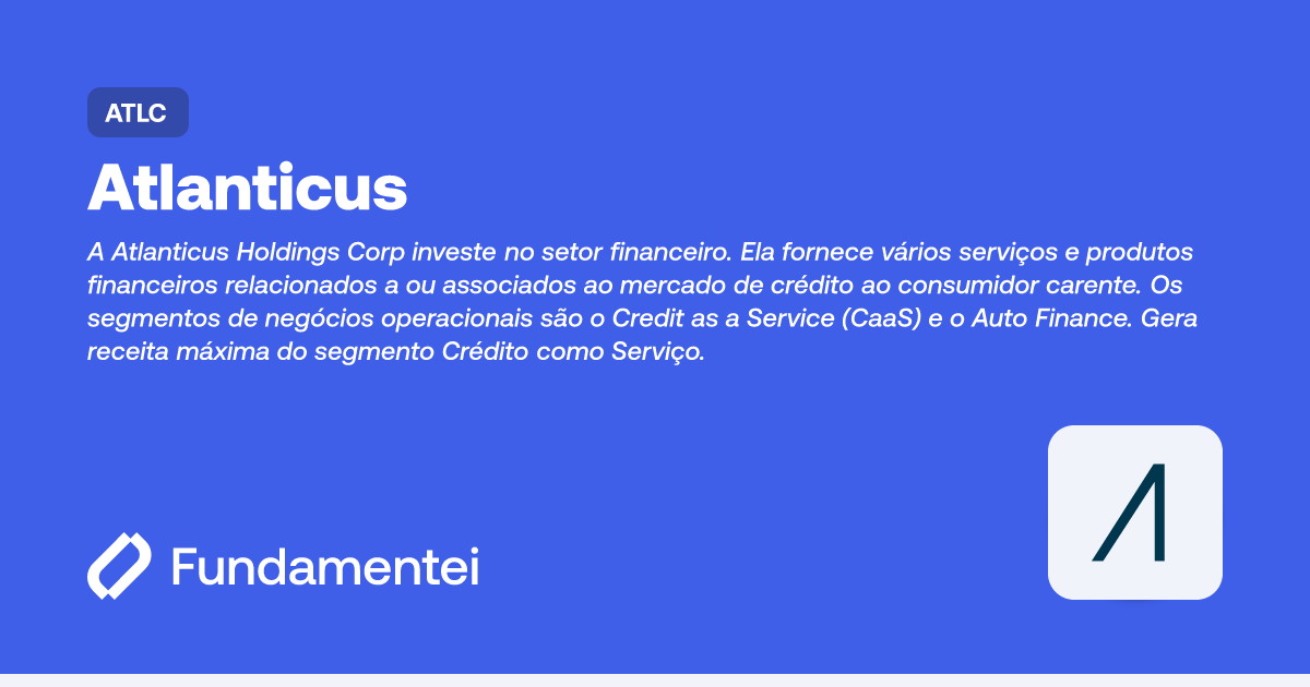 ATLC - Atlanticus Holdings | Fundamentei