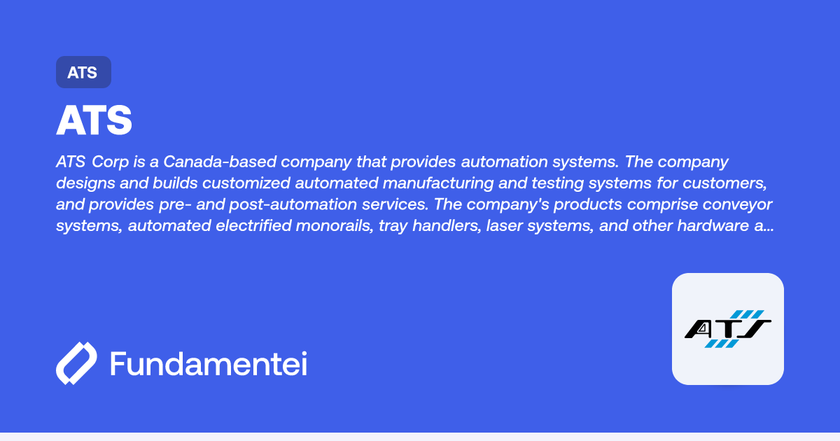 ATS - ATS | Fundamentei