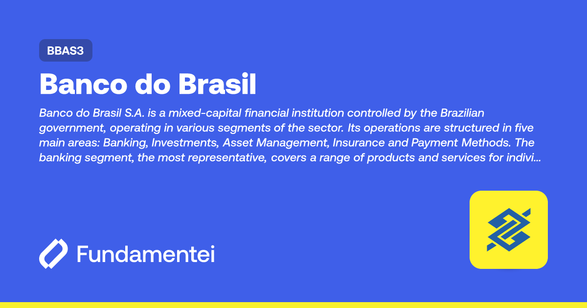 BBAS3 - Banco do Brasil | Fundamentei