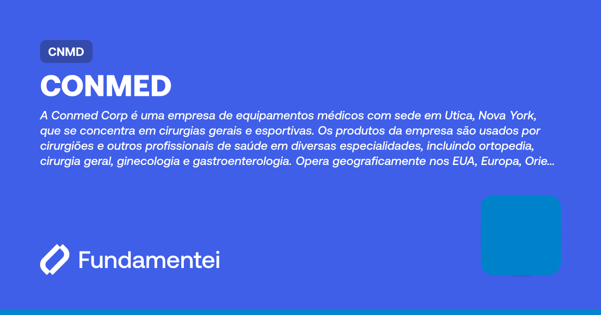CNMD - CONMED | Fundamentei