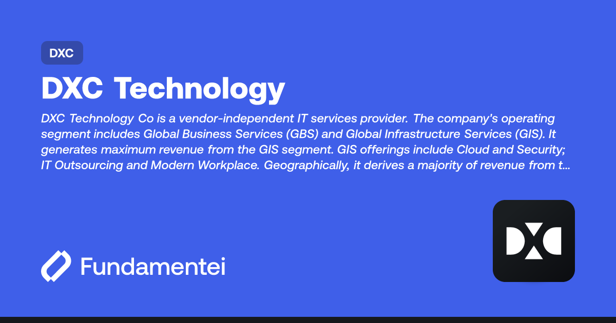 DXC - DXC Technology | Fundamentei