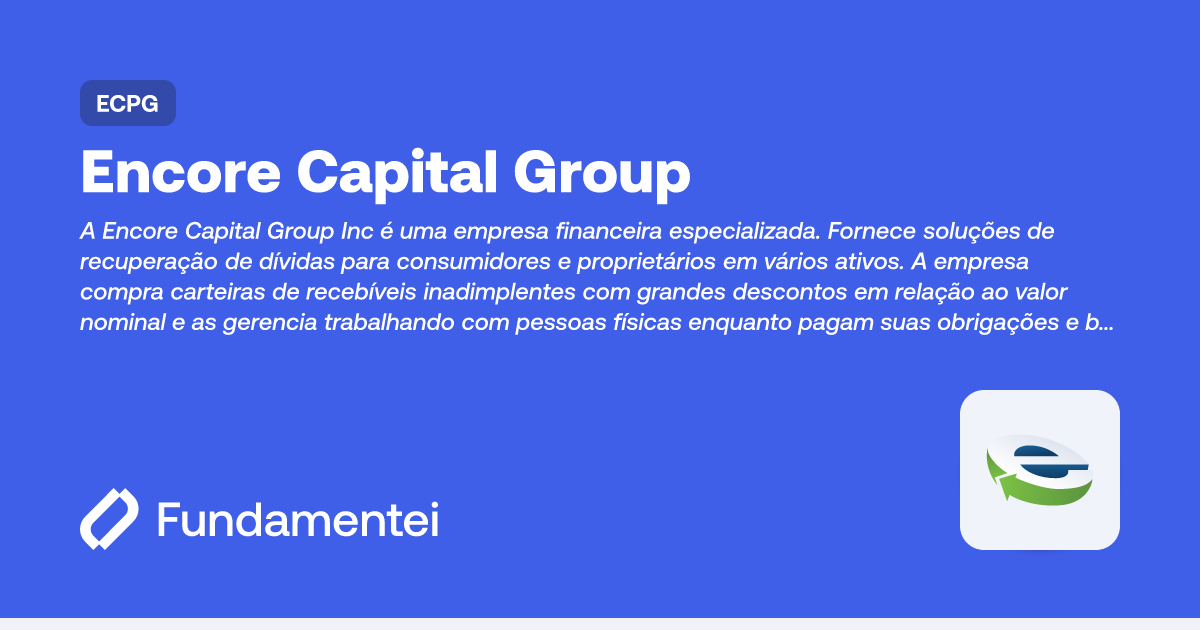 ECPG - Encore Capital | Fundamentei