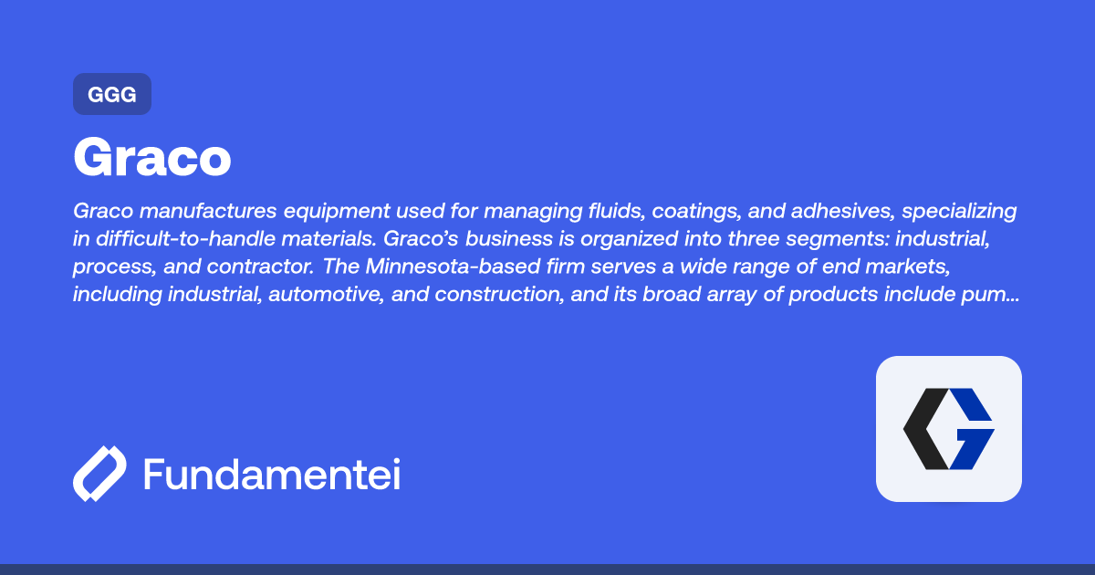 GGG Graco Fundamentei