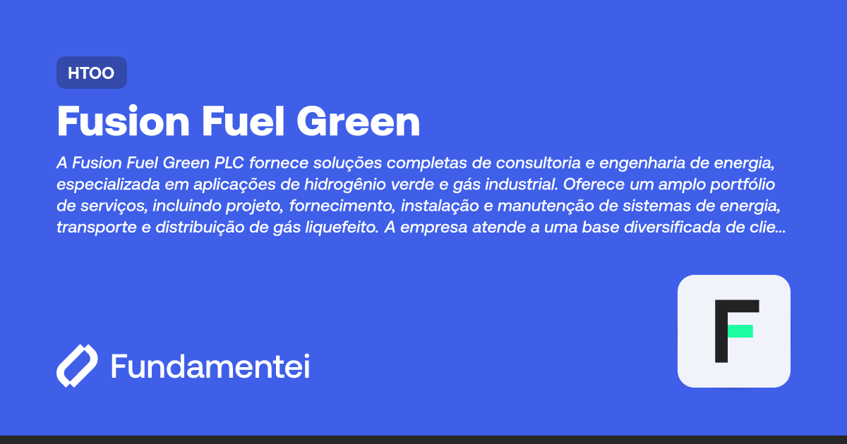 HTOO - Fusion Fuel Green | Fundamentei