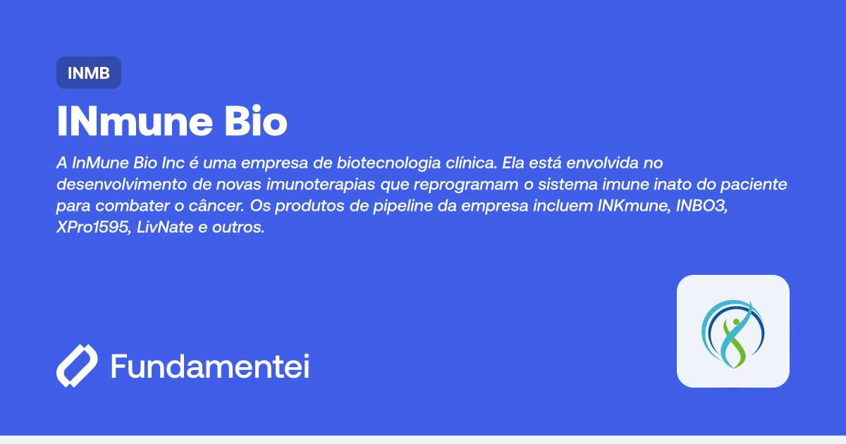 INMB - INmune Bio | Fundamentei