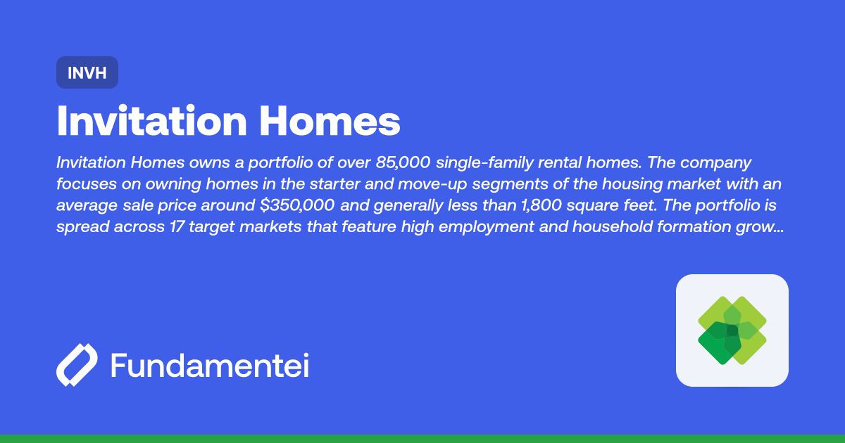 INVH - Invitation Homes | Financials | Fundamentei