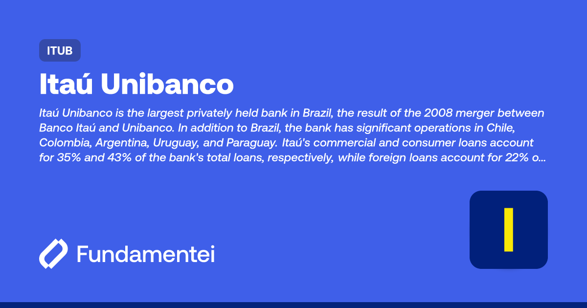 ITUB - Itau Unibanco Holding | Fundamentei