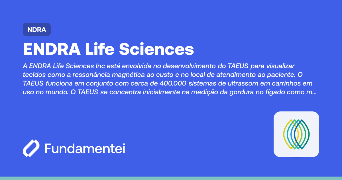 NDRA - ENDRA Life Sciences | Fundamentei