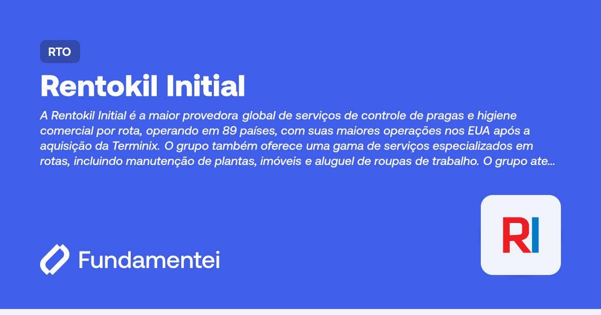 RTO - Rentokil Initial | Balanços | Fundamentei
