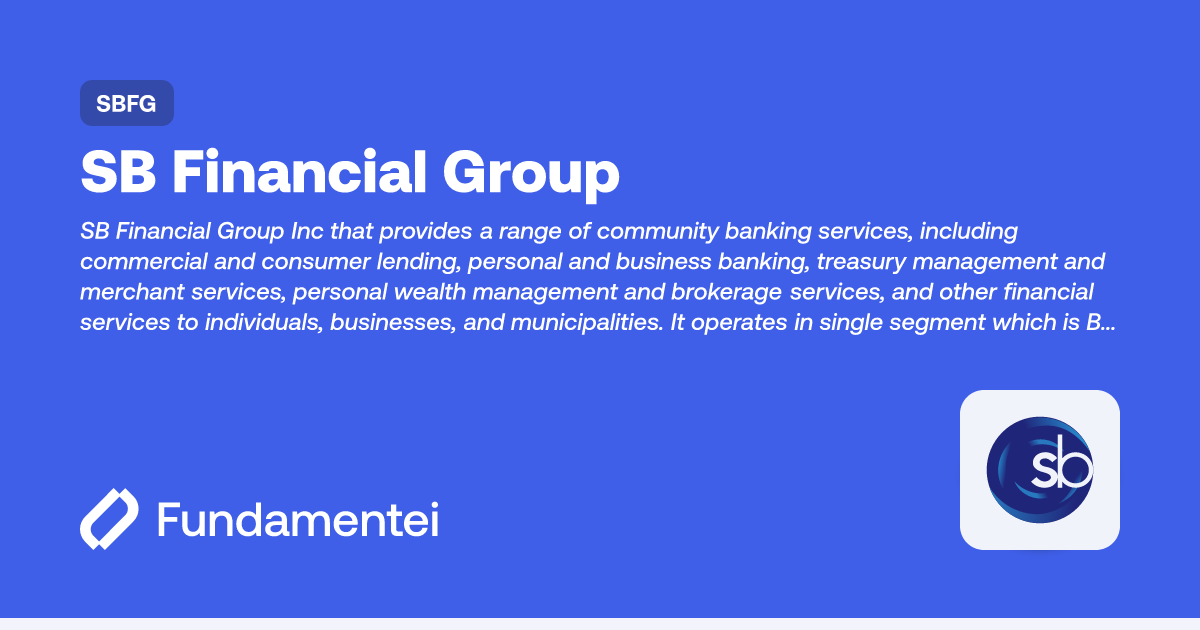 SBFG - Valuation | Fundamentei