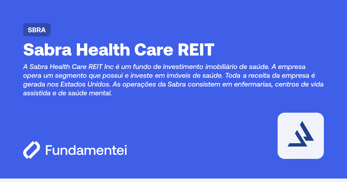 SBRA - Sabra Health Care REIT | Fundamentei