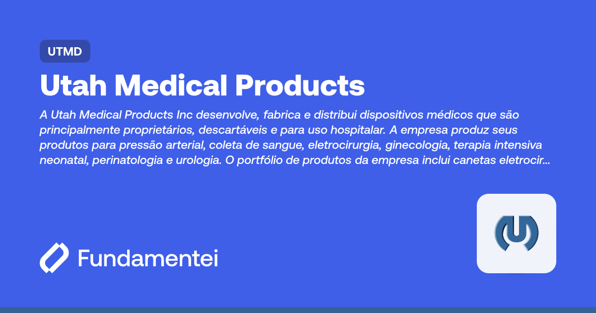 UTMD - Utah Medical Products | KPIs | Fundamentei
